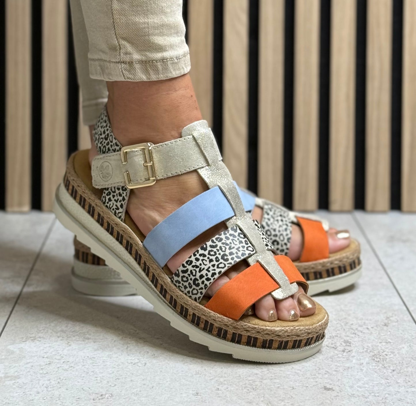 Rieker - Multi Leather Sandal