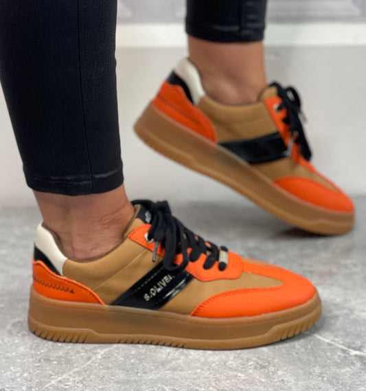 S Oliver - Orange Comb Trainer