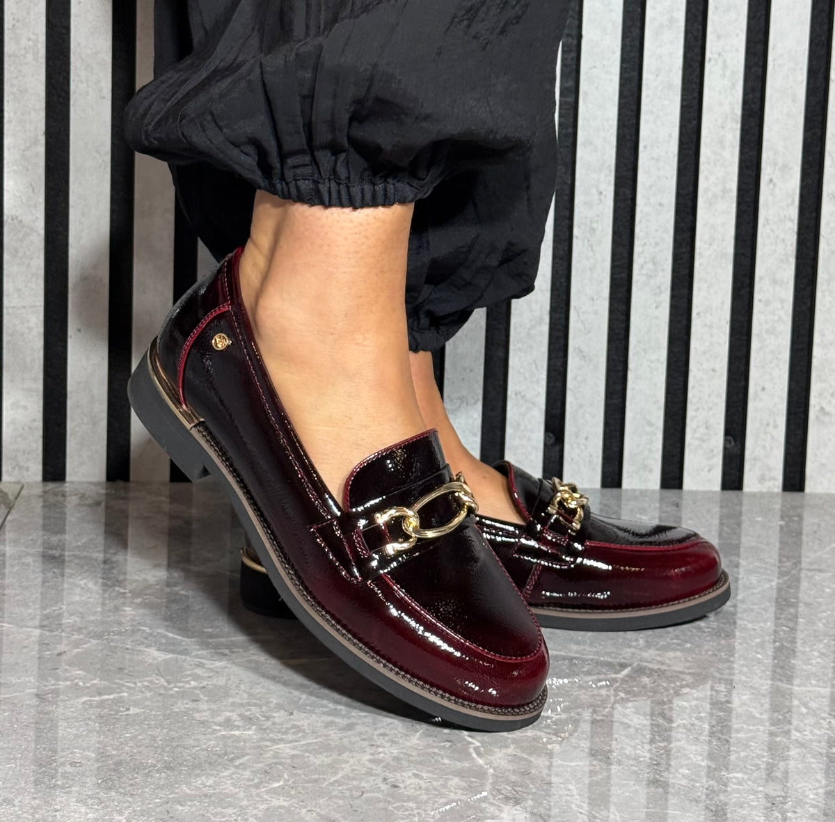 Zanni & Co - 'Phan Thiet One' Port Patent Loafer