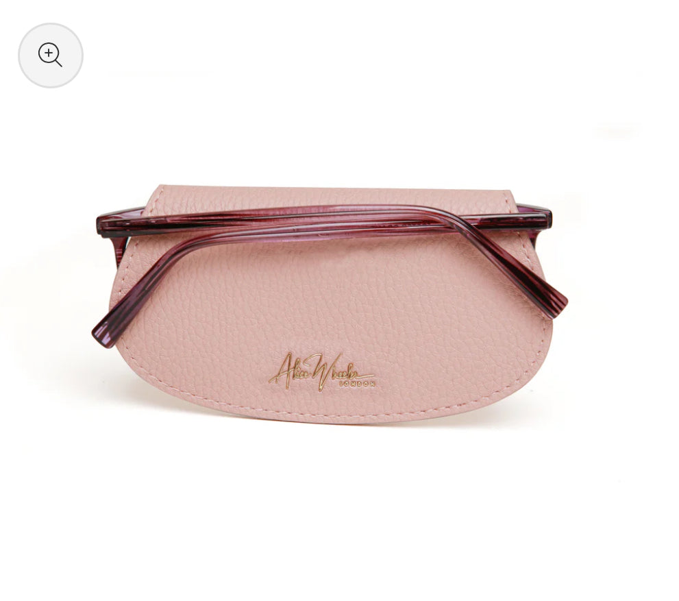 Alice Wheeler - Pink Glasses Case