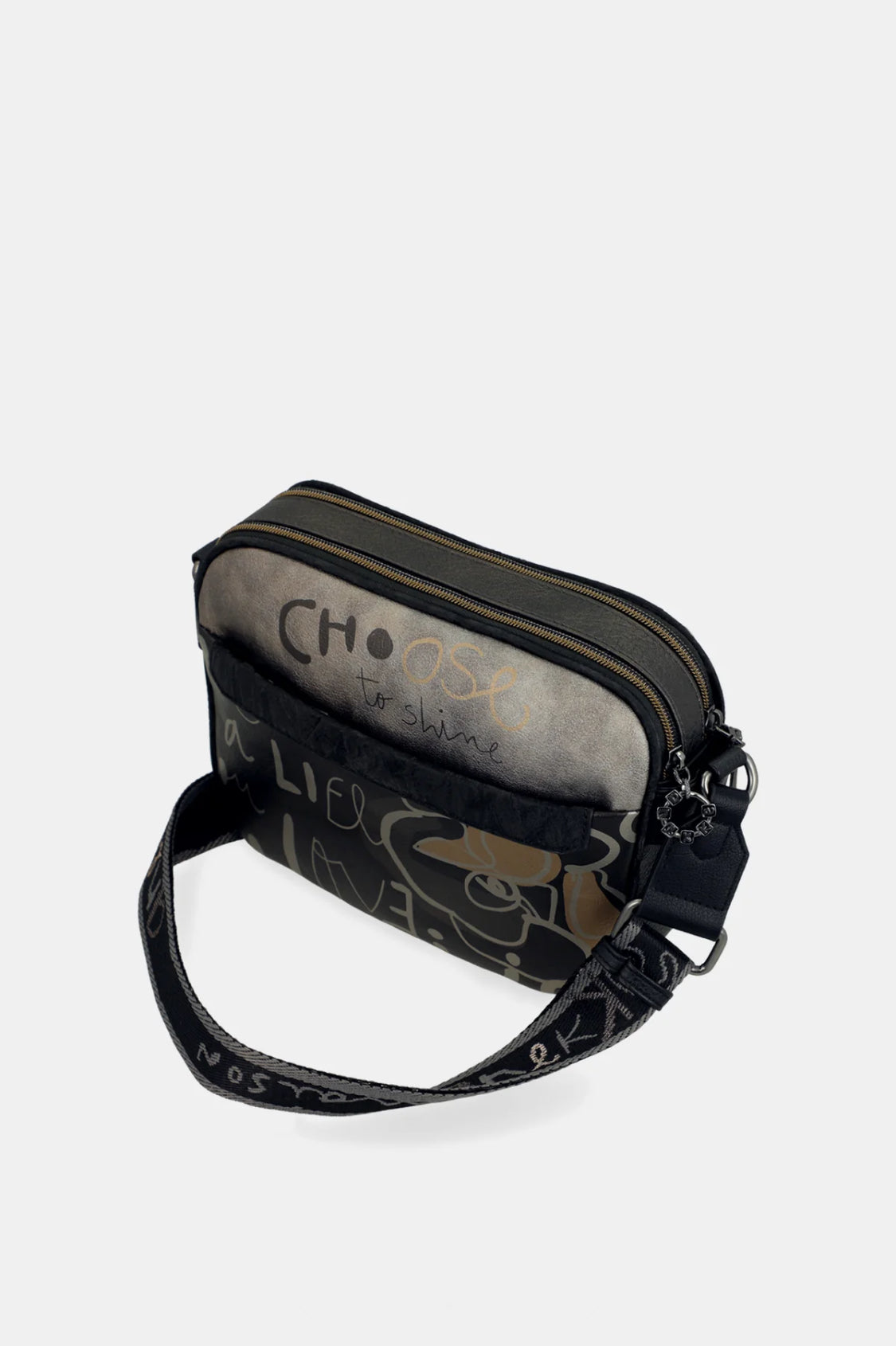 anekke - ‘Nature Koko’ Front Pocket Crossbody Bag