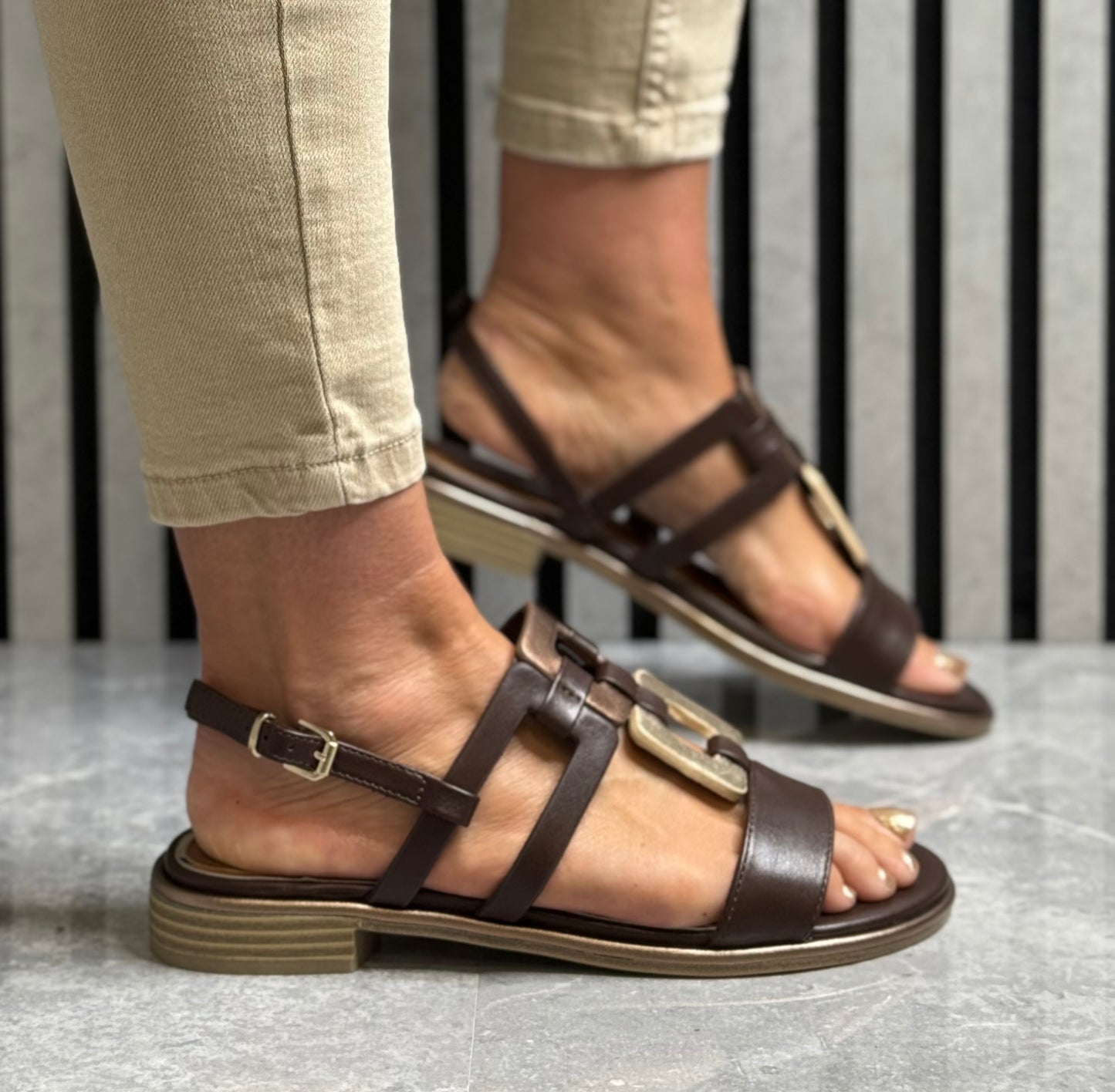 Marco Tozzi - Mocca Combo Sandal