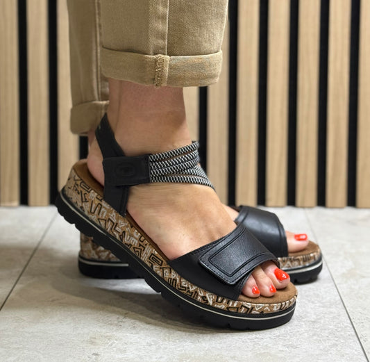 Tom Tailor - Black Detailed Sandal