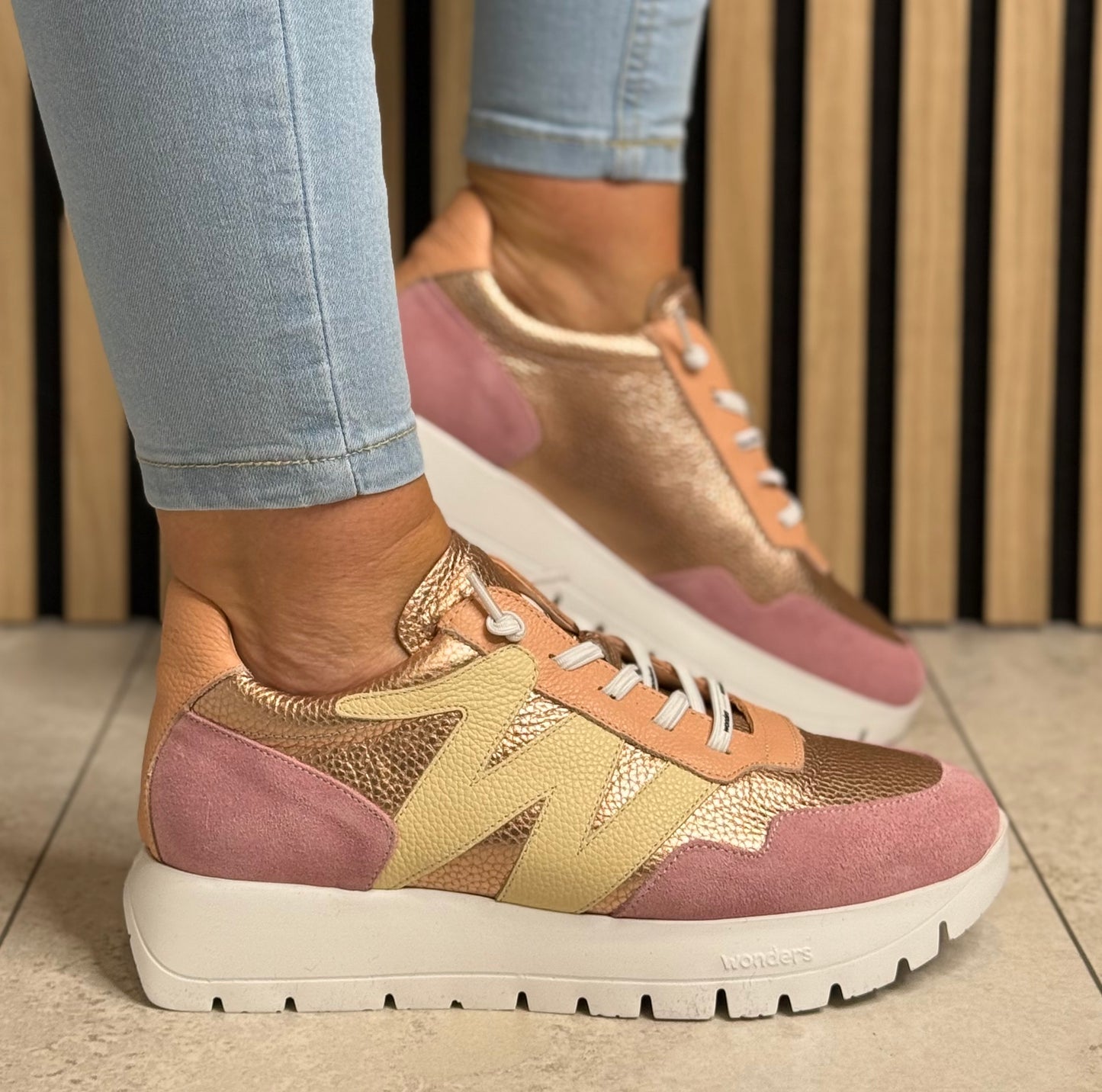 Wonders - A-24101 Blush/Max/Rame Trainer