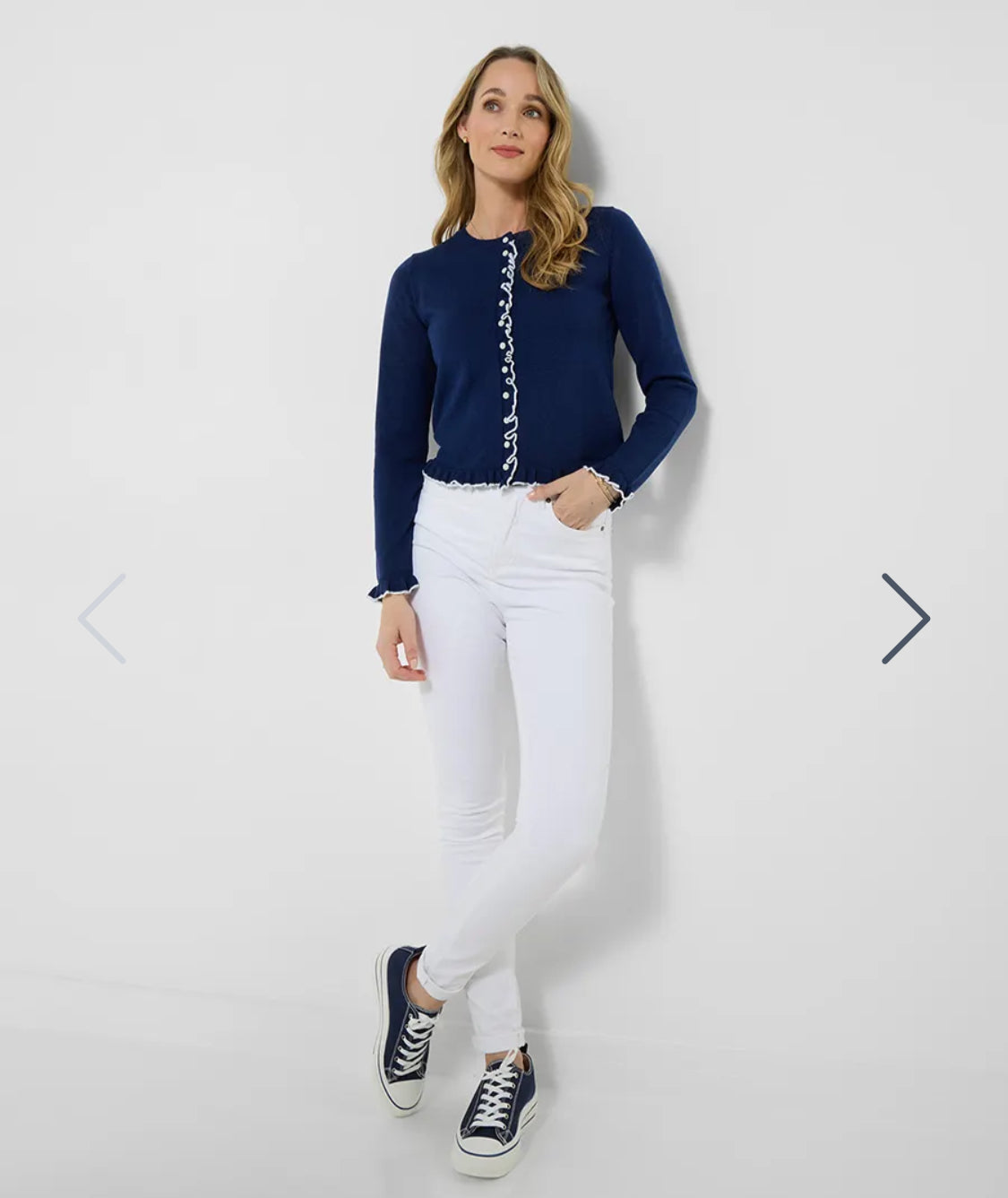 Joe Browns - ‘Penelope’ Frill Cardigan