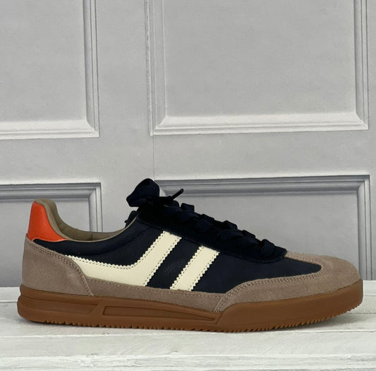 Redz - Mens Navy/Beige Combo Trainer