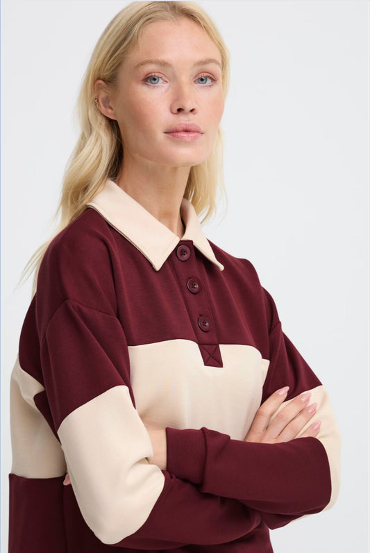 b.young - ‘Bypusti’ Port Royale Sweatshirt