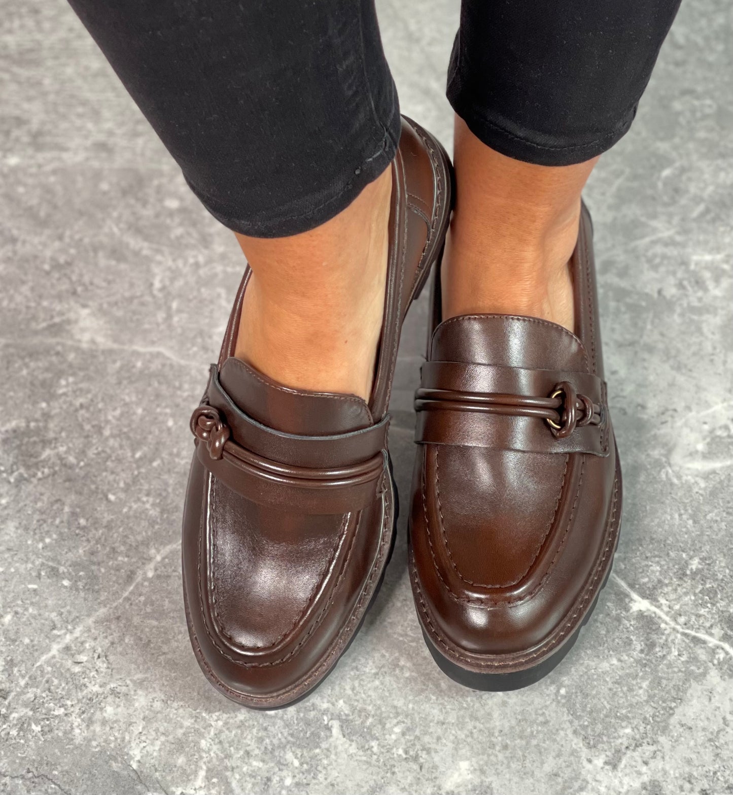 Marco Tozzi - Chestnut Loafer