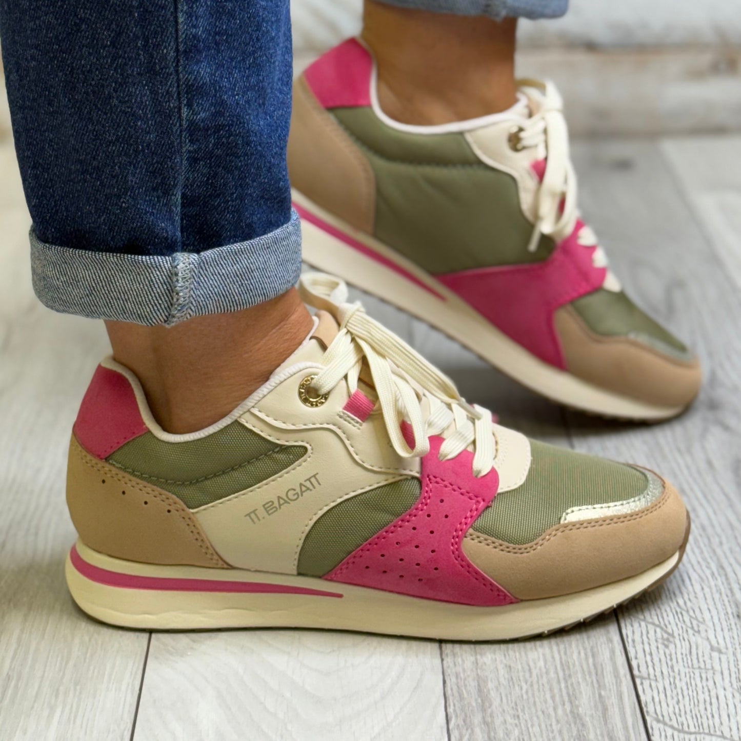 Bagatt- Beige/Multi Trainer