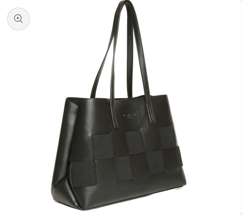 Alice Wheeler - ‘Milan’ Black Tote Bag