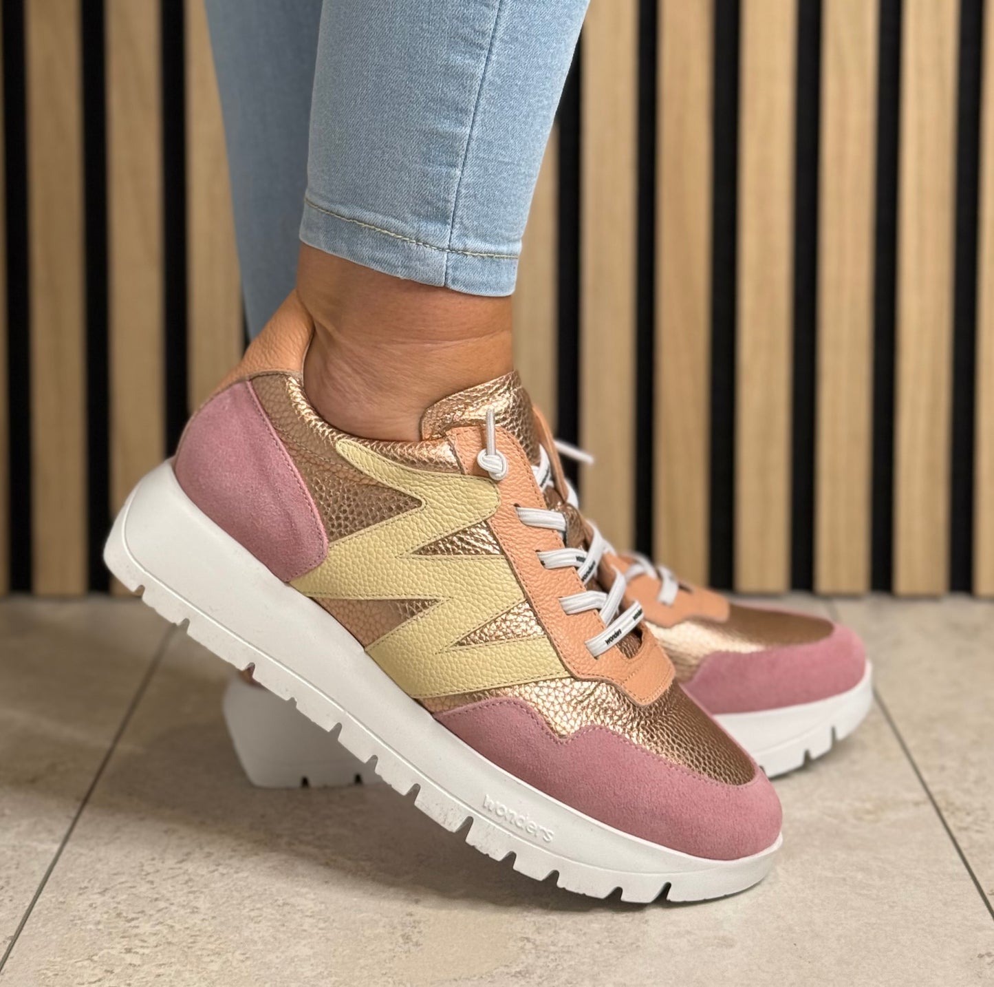 Wonders - A-24101 Blush/Max/Rame Trainer