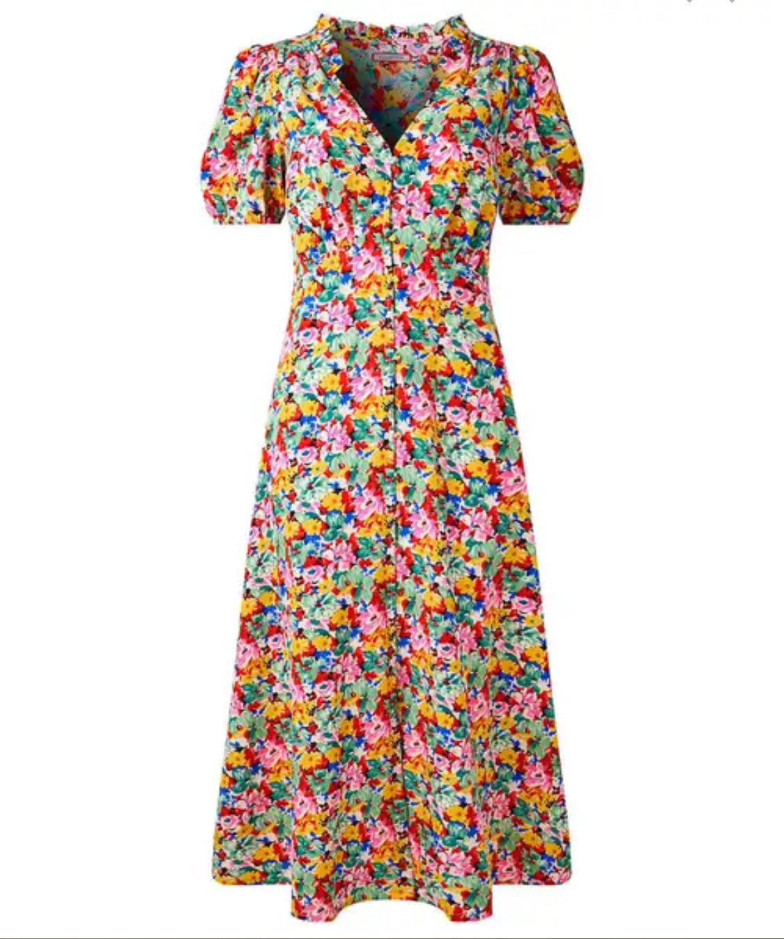 Joe Browns- Floral Fancy Printed Midi Dress