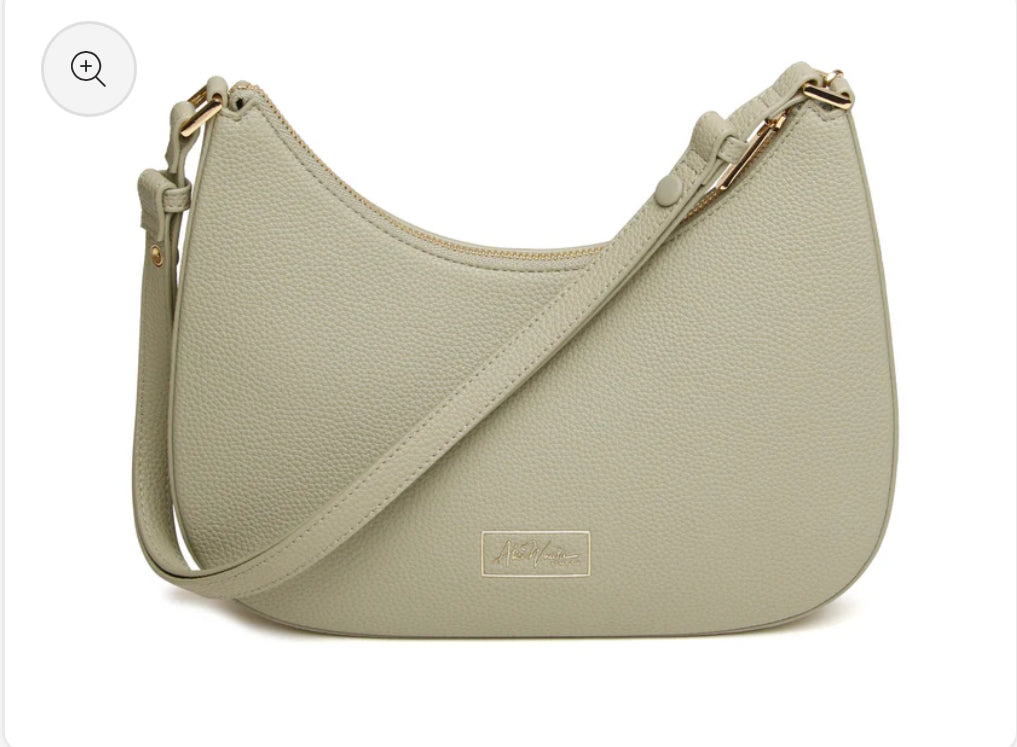 Alice Wheeler - Pistachio Ascot Crossbody Bag