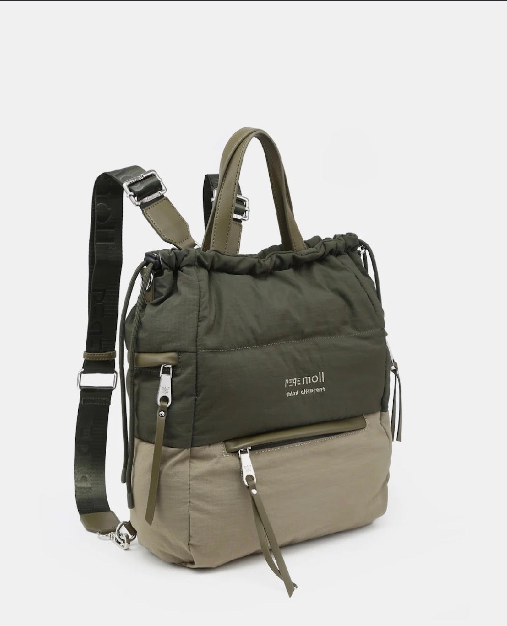 Pepe Moll - ‘Gaja’ Green Handbag/Rucksack