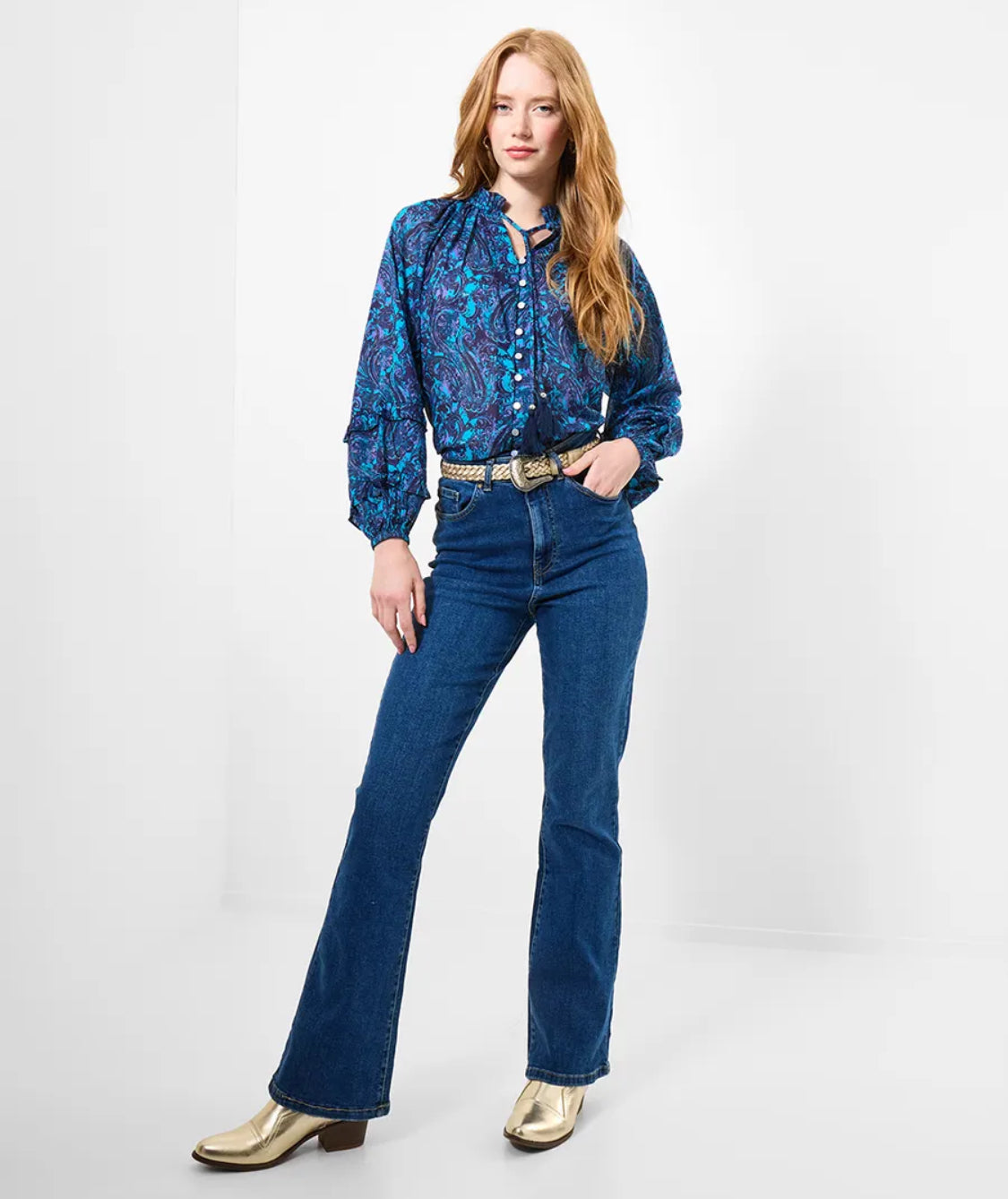 Joe Browns - ‘Charlotte’ Paisley Printed Top