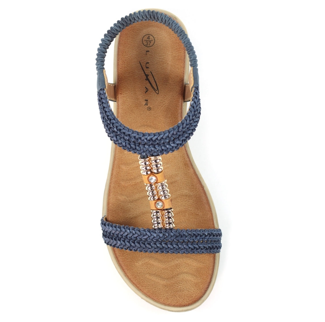 Lunar - 'Portofino' Blue Sandal