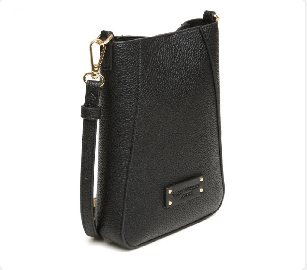 Alice Wheeler - Kensington Black Phone Bag
