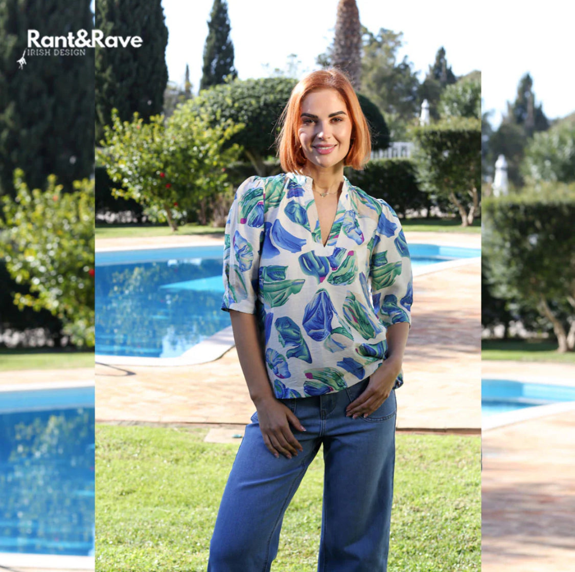 Rant & Rave - ‘East’ Blue Top