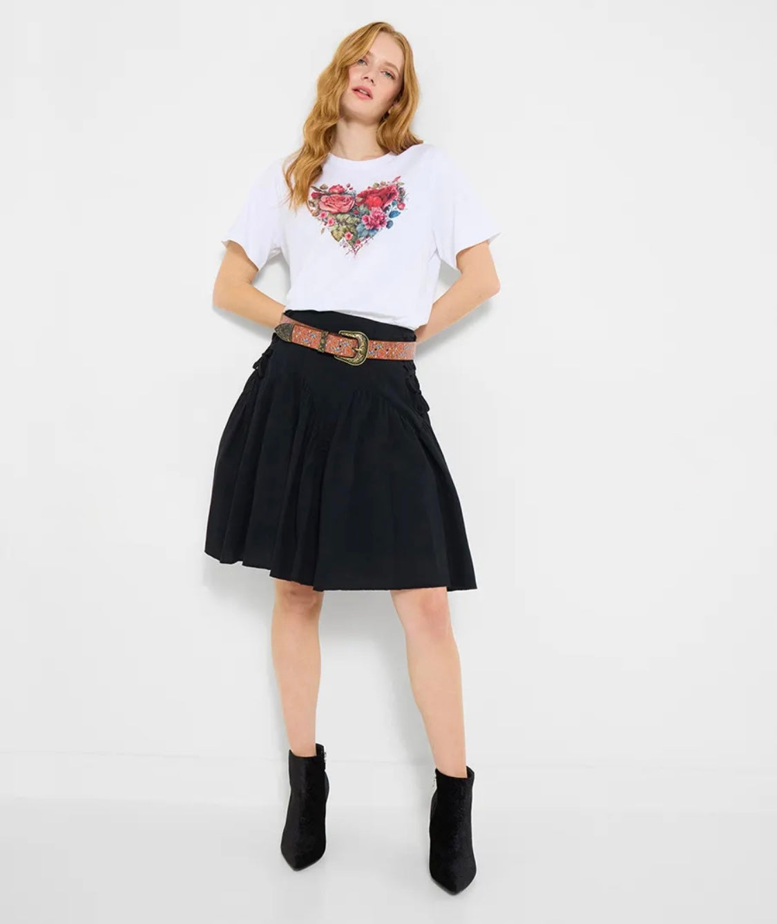 Joe Browns - Heart Of Roses Graphic T-Shirt