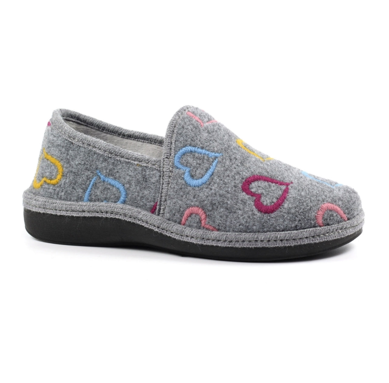 Lunar - 'Joyful' Grey Slipper