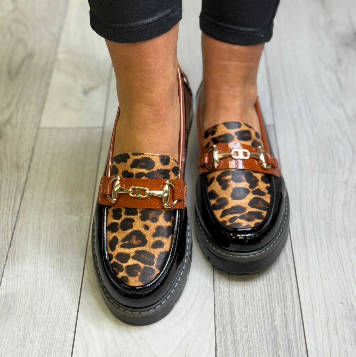 Zanni & Co - 'Farkhor One' Cheetah Drift Loafer