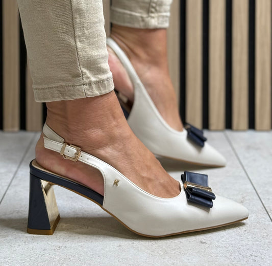 Kate Appleby - ‘Fitzwarren' Sapphire Slingback Heel