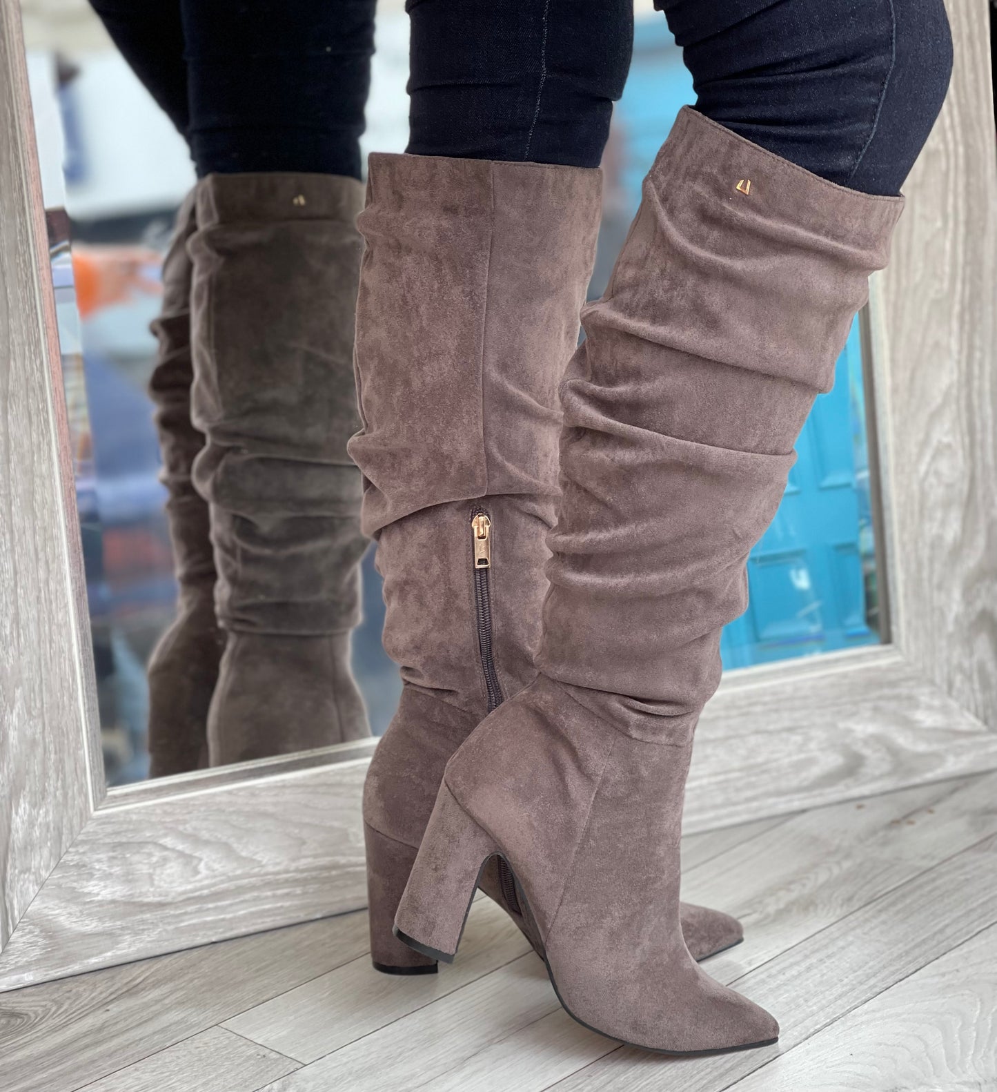 Una Healy - 'Famous Friends' Urban Nature Slouch Boot