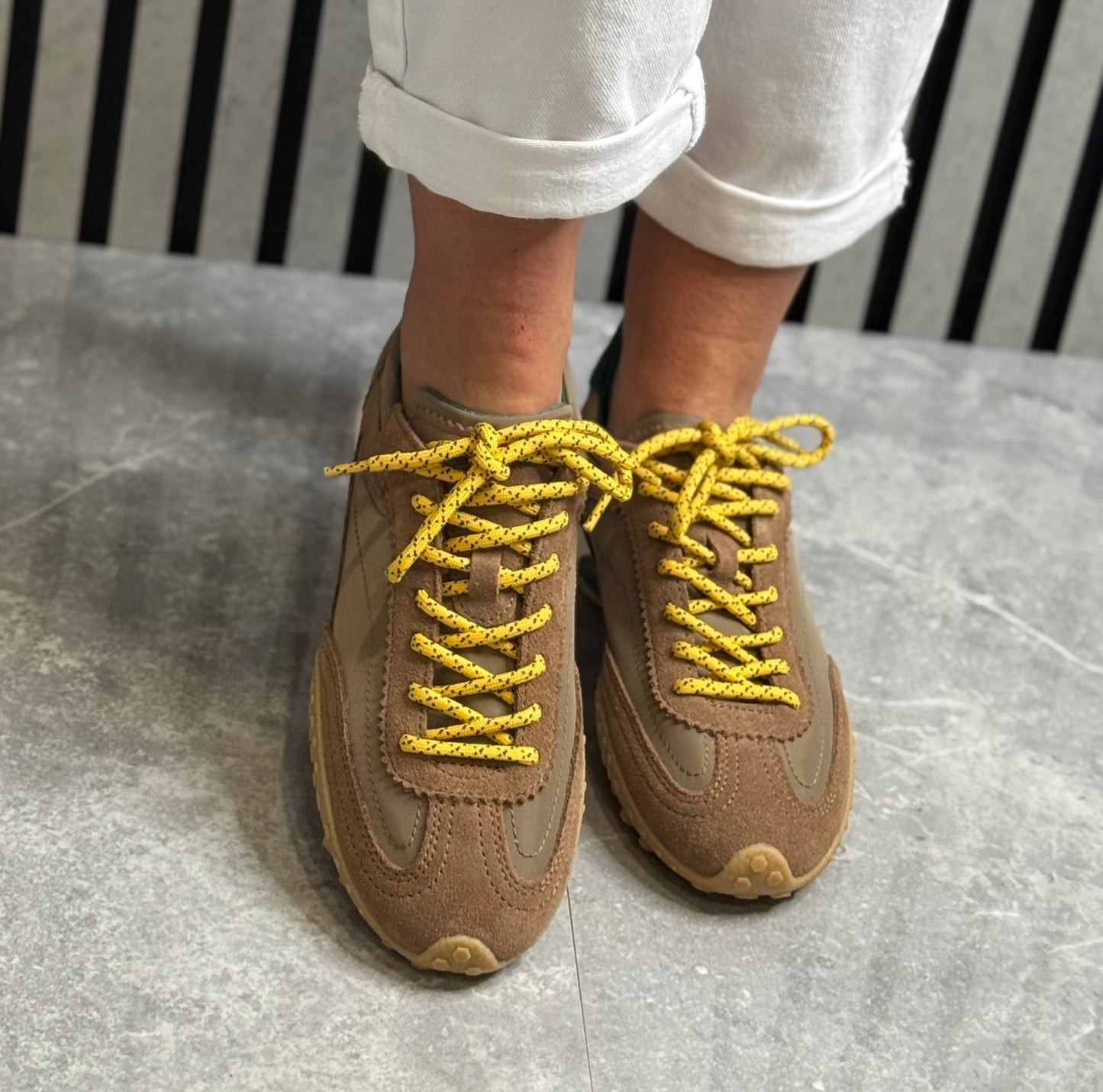 Hoff - 'Bridge MKII' Brown Leather Trainer