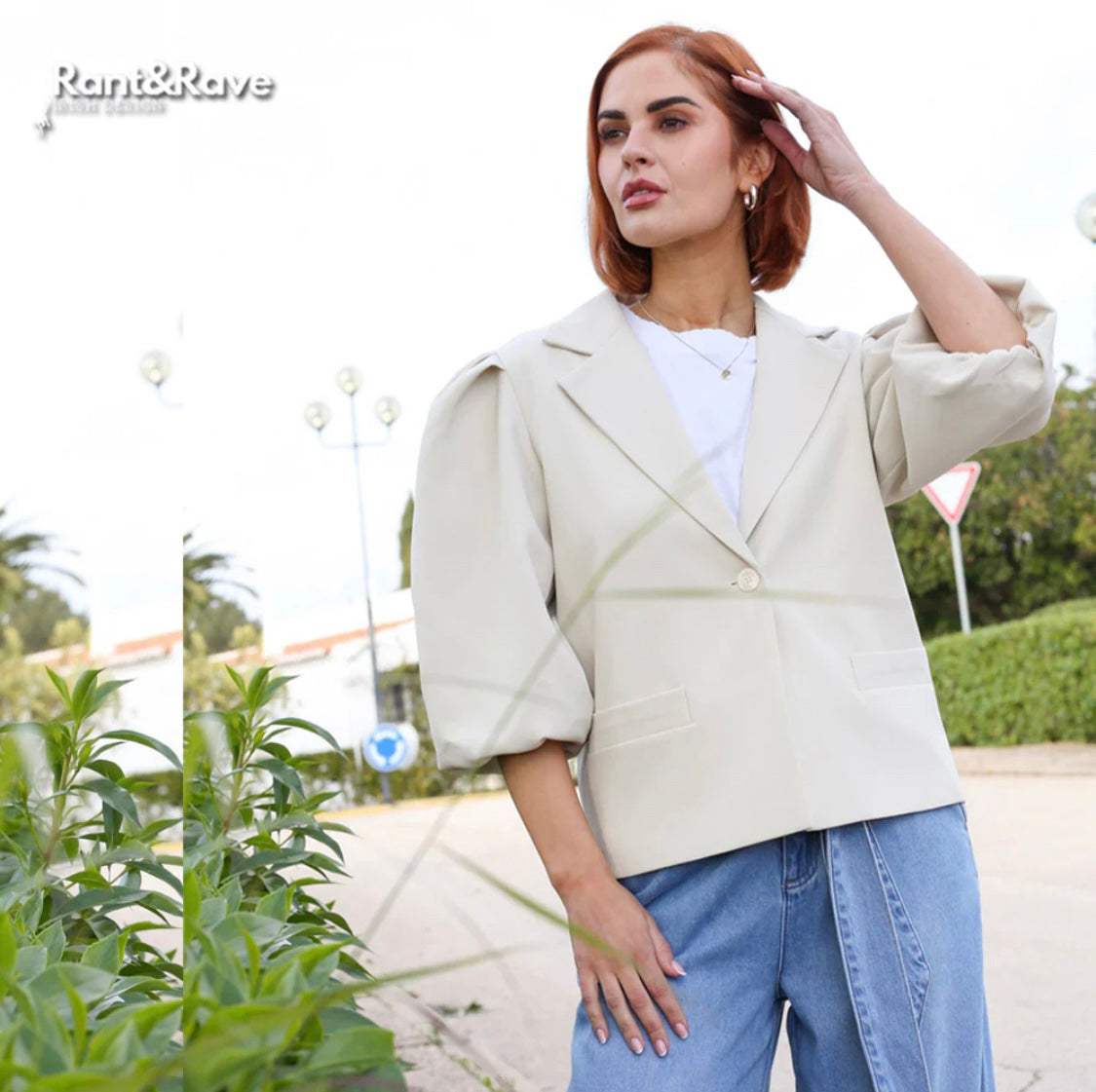 Rant & Rave - ‘Raelynn’ Stone Blazer
