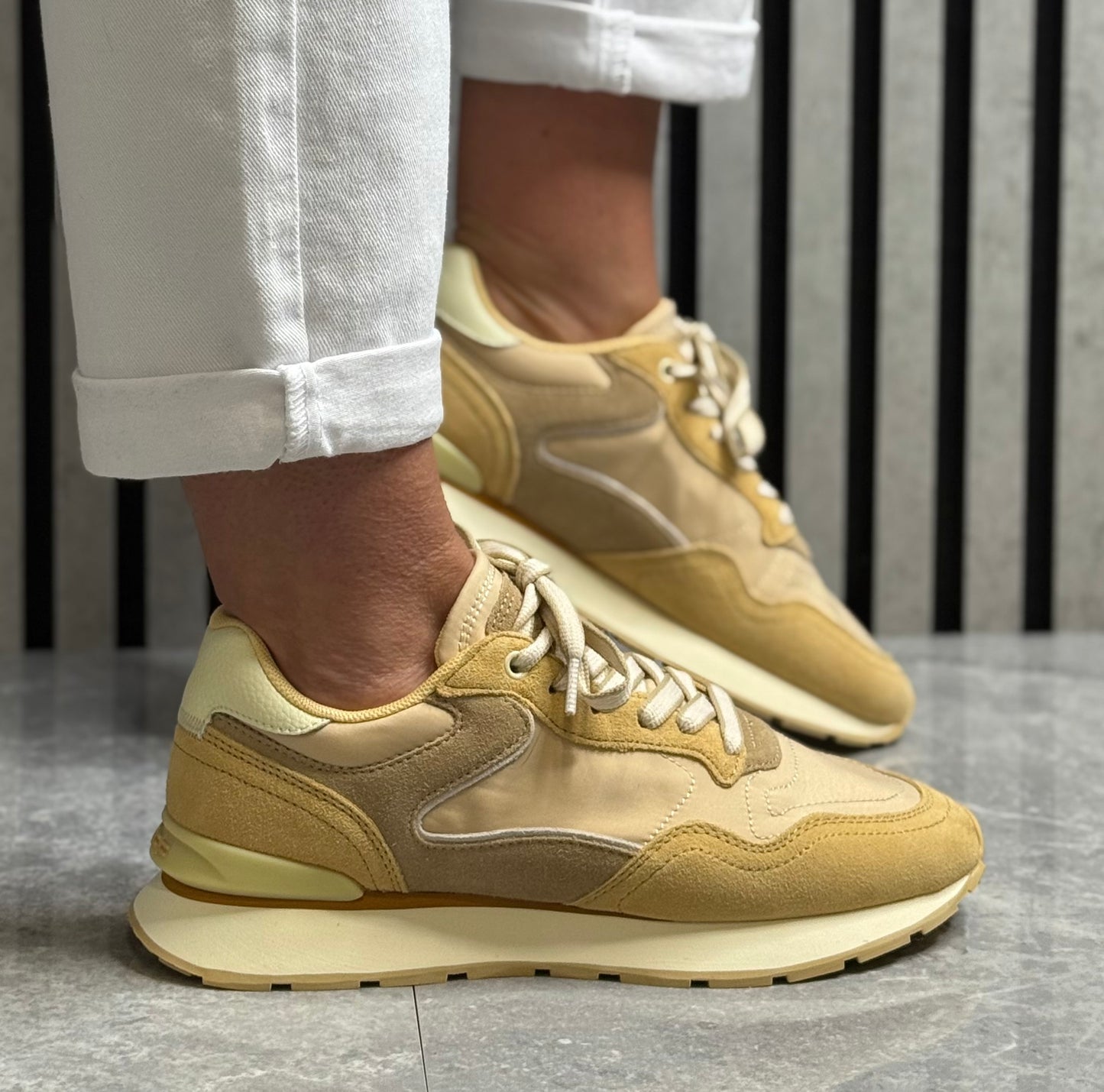 Hoff - 'City' Camel Leather Trainer