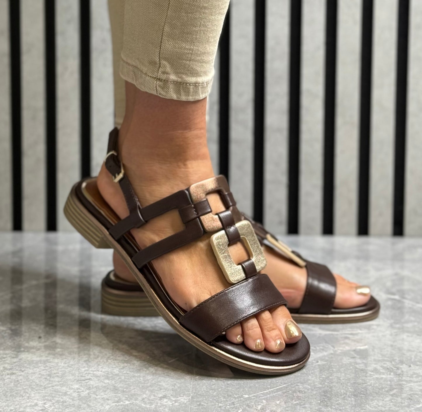Marco Tozzi - Mocca Combo Sandal