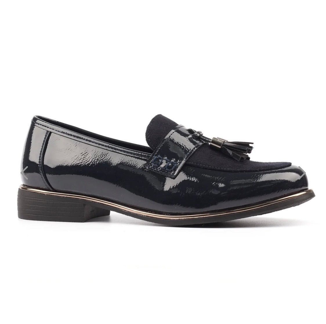 Lunar - Nadia Black Patent Shoe