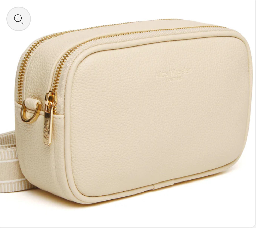 Alice Wheeler - Ivory Pimlico Crossbody Bag