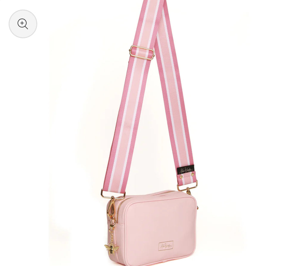 Alice Wheeler - Pastel Pink Soho Crossbody Bag