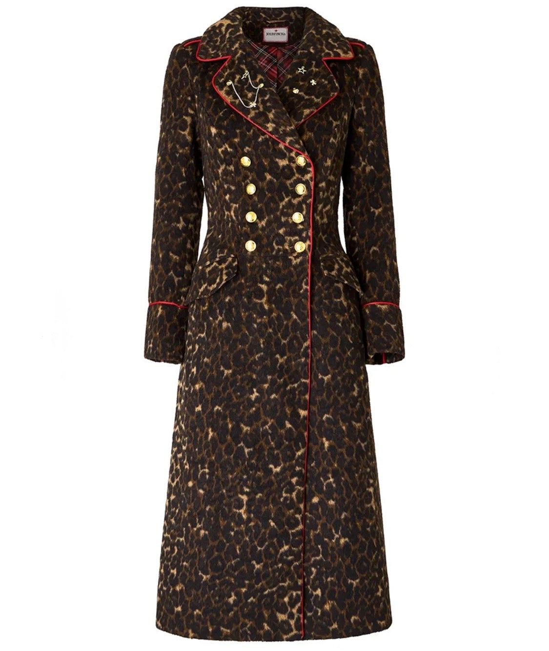Joe Browns -  Make A Statement Long Leopard Coat