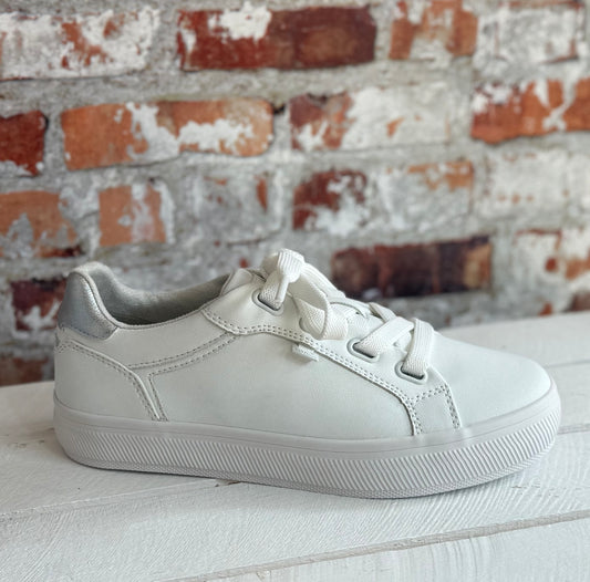 S Oliver - White Laced Trainer