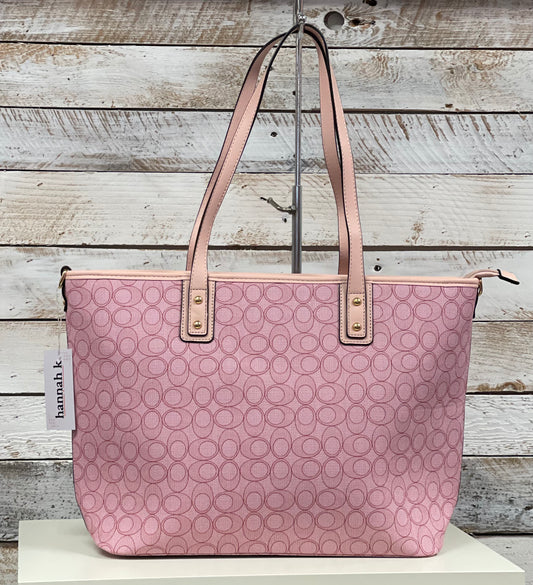 hannah k - Pink Print Handbag