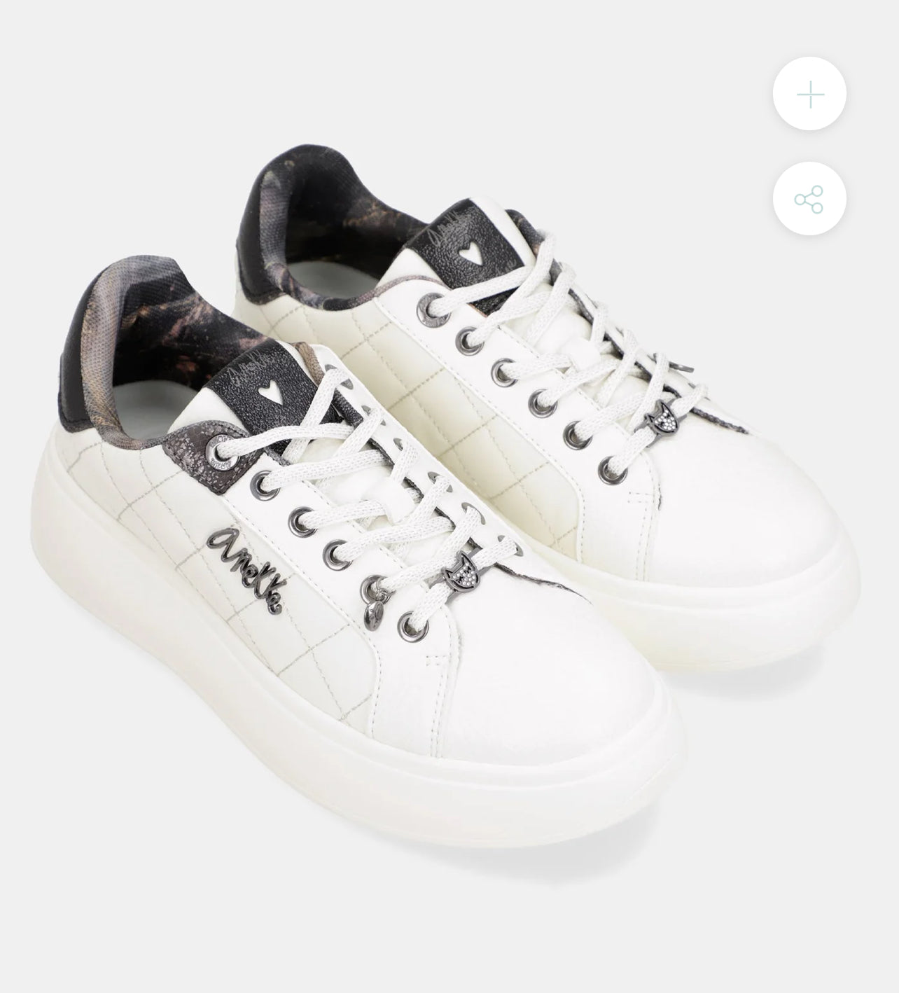 anekke - Off White Casual Trainer