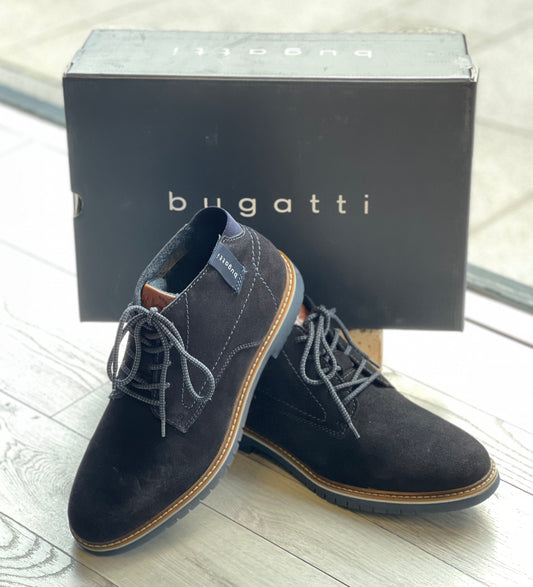 Bugatti - Dark Blue Suede Boot