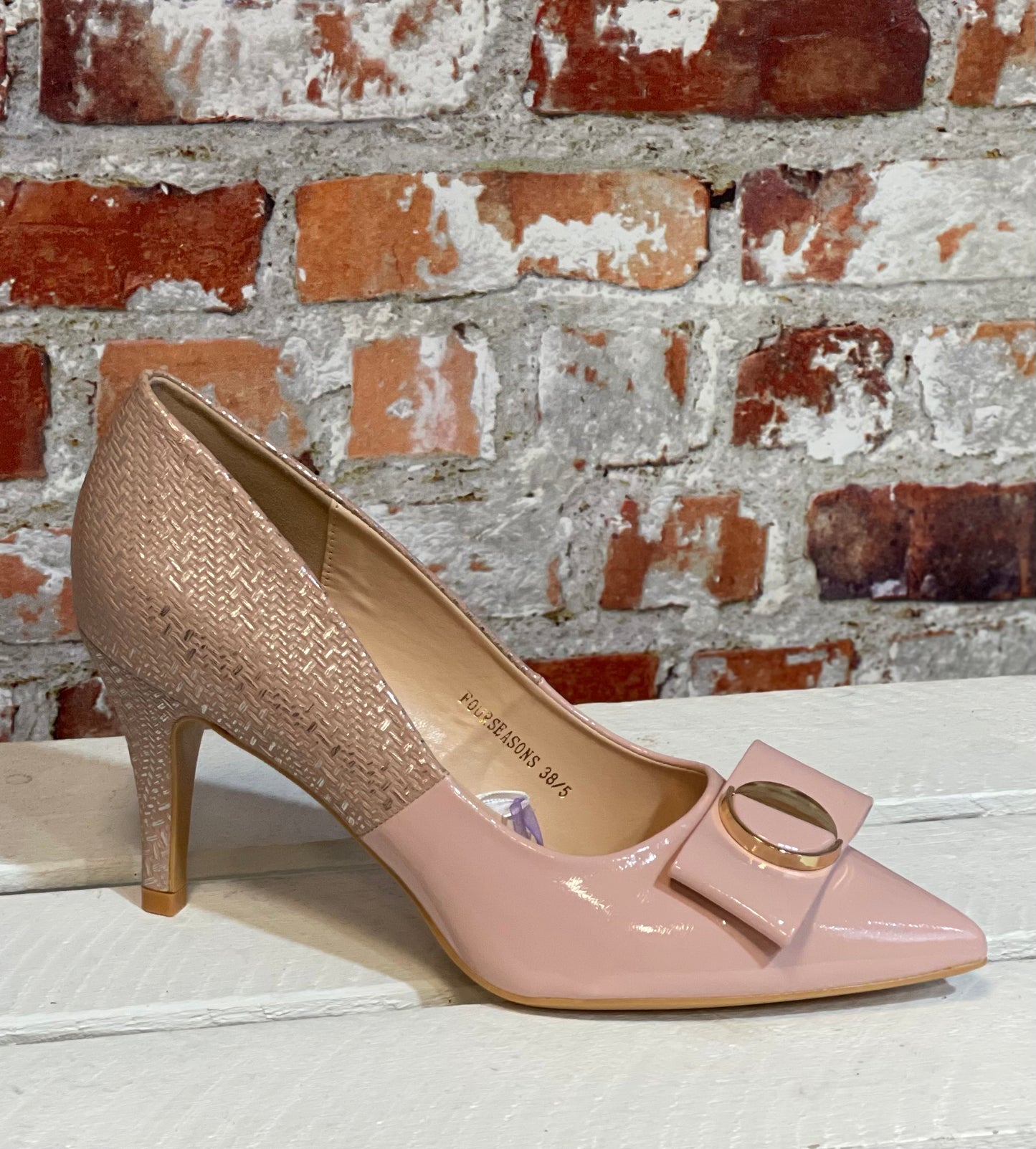 Sorento - 'Four Seasons' Soft Pink Moon Heel