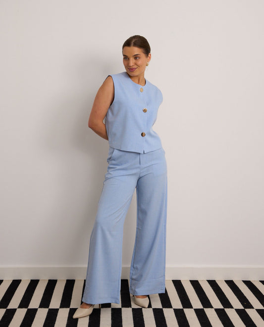 Powder Blue Trouser